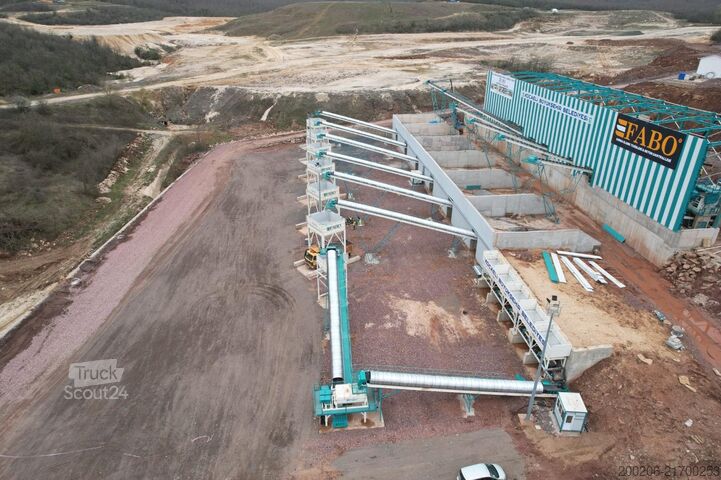 Steinzerkleinerer FABO 400 TPH Stone Crusher Plant