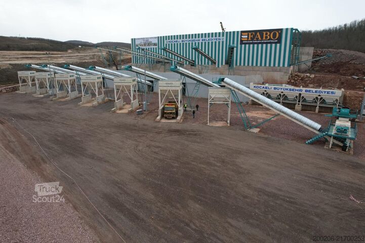 Steinzerkleinerer FABO 400 TPH Stone Crusher Plant