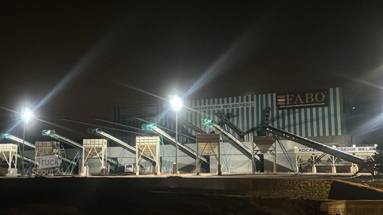 Steinzerkleinerer FABO 400 TPH Stone Crusher Plant