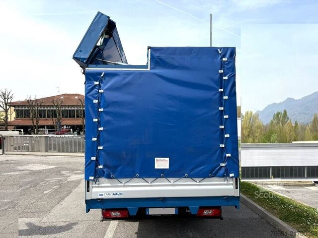 Transporter mit Pritsche & Plane Ford Transit 350 - Telo e Tenda Elettrica
