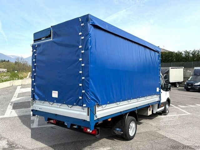 Transporter mit Pritsche & Plane Ford Transit 350 - Telo e Tenda Elettrica