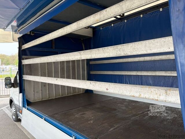 Transporter mit Pritsche & Plane Ford Transit 350 - Telo e Tenda Elettrica