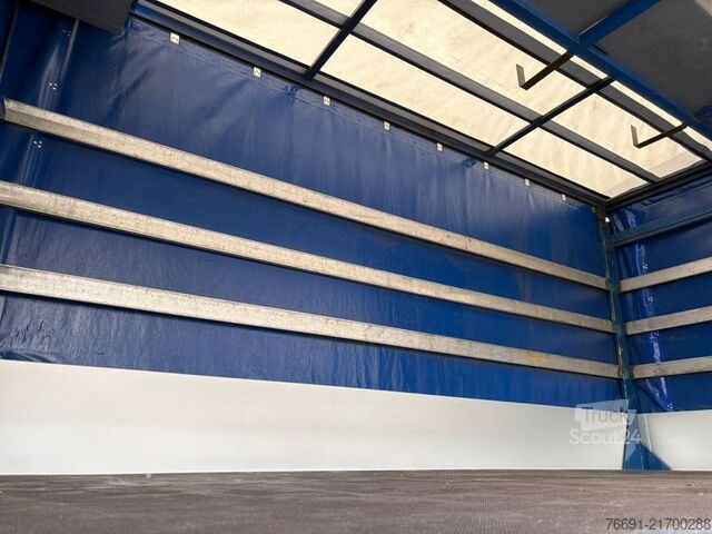 Transporter mit Pritsche & Plane Ford Transit 350 - Telo e Tenda Elettrica