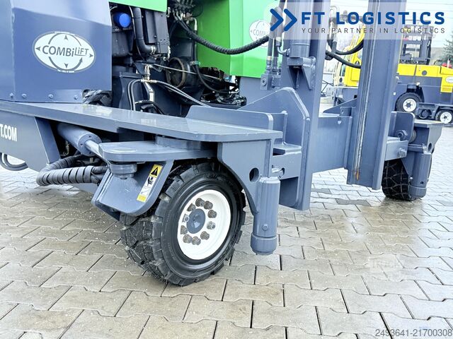 Dört yollu forklift Combilift C4000 TRIPLEX 6900 GAS FREE LIFT CABIN