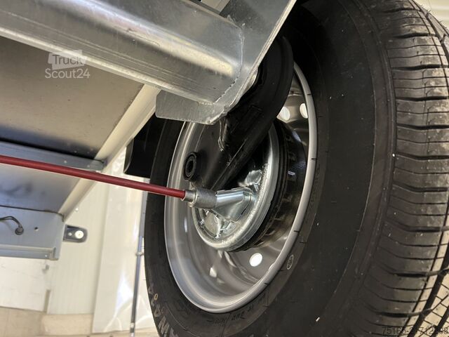 Reboque de caixa Böckmann TL-AL 2513/135 Kastenanhänger gebremst