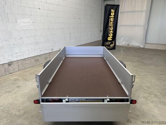 Reboque de caixa Böckmann TL-AL 2513/135 Kastenanhänger gebremst