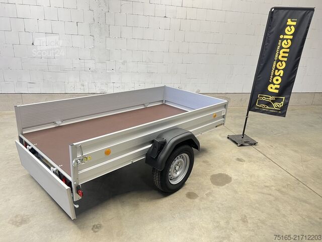 Reboque de caixa Böckmann TL-AL 2513/135 Kastenanhänger gebremst