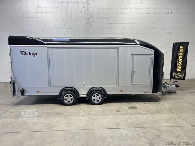 Autotransporter varevogn Cheval Liberte Debon C2000 Roadster ALF Autotransporter geschlossen