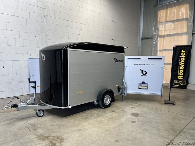 Motorcykeltrailer Cheval Liberte Debon C300 Roadster Tür Kofferanhänger