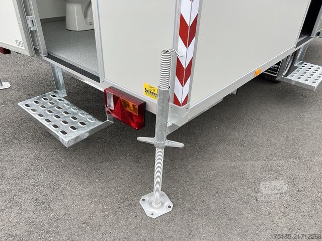 كرفان موقع WM MEYER BW 1545/206 Speed WC Bauwagen