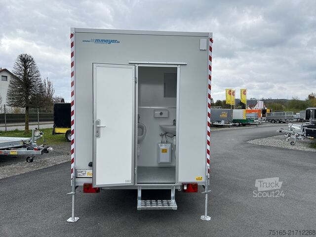 كرفان موقع WM MEYER BW 1545/206 Speed WC Bauwagen