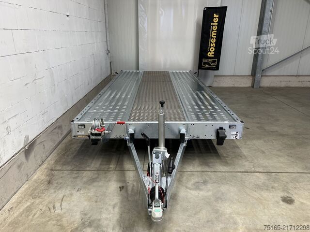 Autószállító furgon andere GT Kippbar 450/2 S 3T Alu Autotransporter