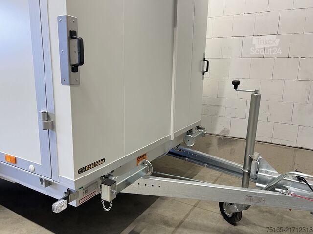 Šaldymo priekaba ir giluminio šaldymo priekaba Vezeko TK C 30.35 KH Rampe ausziehbar Kühlanhänger