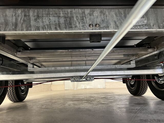 Šaldymo priekaba ir giluminio šaldymo priekaba Vezeko TK C 30.35 KH Rampe ausziehbar Kühlanhänger