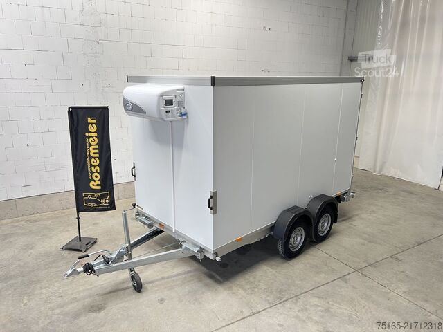 Šaldymo priekaba ir giluminio šaldymo priekaba Vezeko TK C 30.35 KH Rampe ausziehbar Kühlanhänger