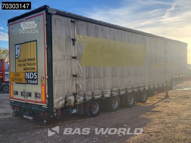 Przesuwne plandeki Meusburger MGP-4 2xSteering Axle COIL Liftachse