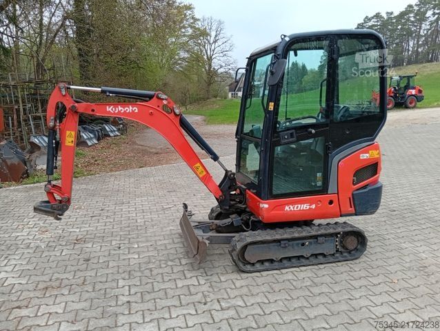 Minikotró KUBOTA KX16-4