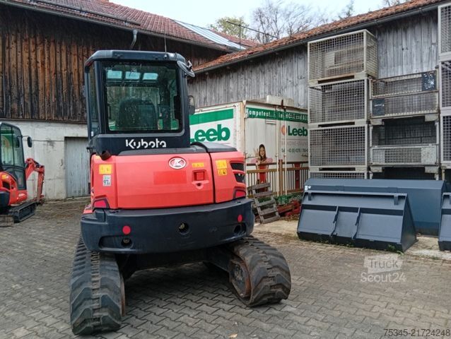 Minikotró KUBOTA U55-4