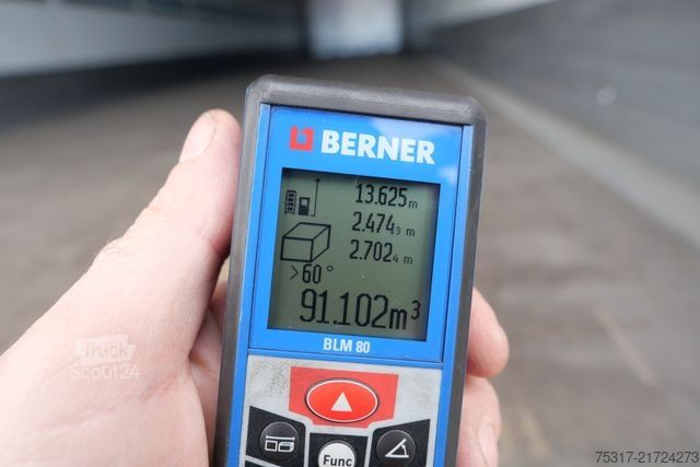 Kofferauflieger SCHMITZ CARGOBULL SKO 24/DOPPELSTOCK 33/66 / ZURRLEISTE / 2700 mm