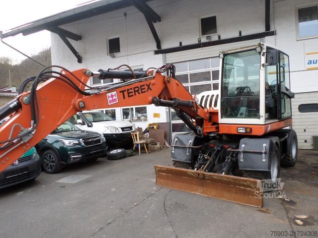 Hjulgraver ATLAS Atlas Terex 705 m  Mobilbagger Verstellausleger