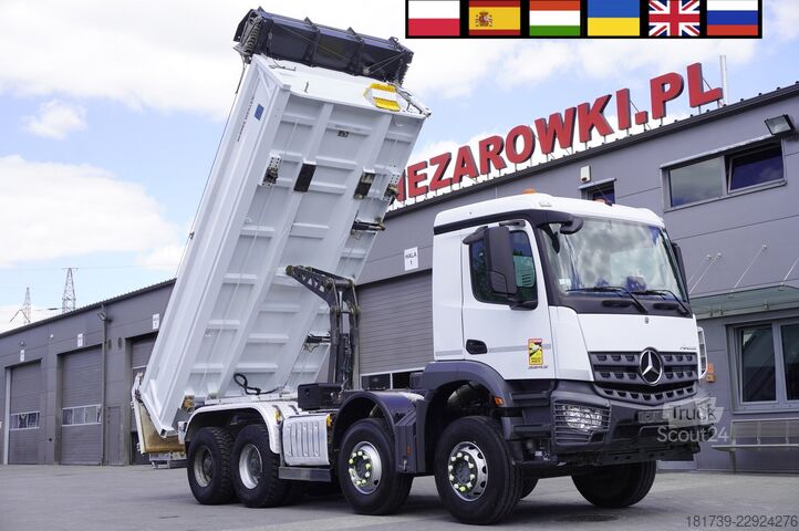 Tippbil Mercedes-Benz Arocs 3243 8x4 / 130 tho. km! / Meiller