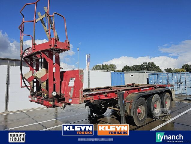 Containertransport MEILLER MSA 27 CK20 3 AXLE BPW 20FT TIPPER