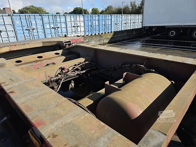 Containertransport MEILLER MSA 27 CK20 3 AXLE BPW 20FT TIPPER