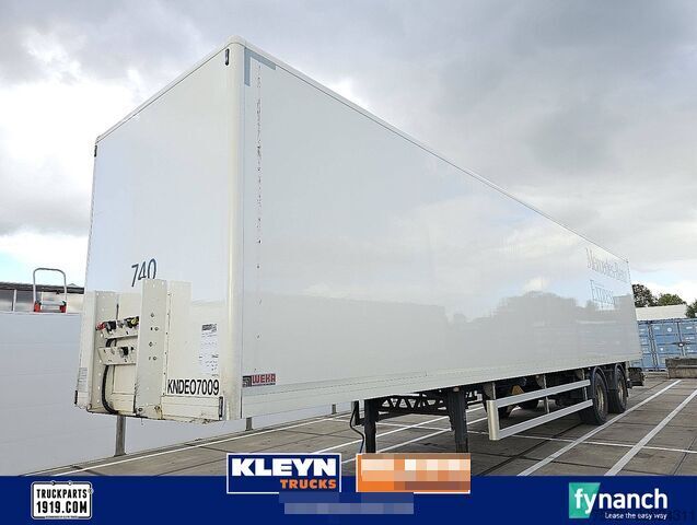 Koffer Weka 2 AXLE CLOSED BOX STEER AXLE 3T LIFT