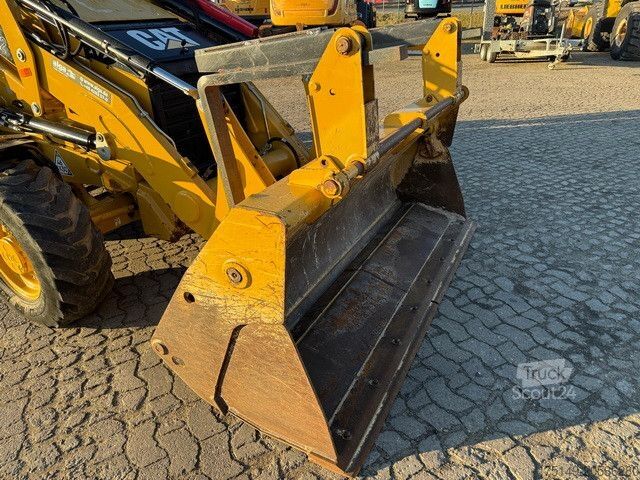 Escavatore gommato CATERPILLAR 432F2, 4+1 Schaufel, Telestiel, Palettengabel,AC