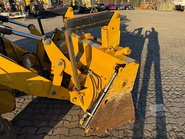 Escavatore gommato CATERPILLAR 432F2, 4+1 Schaufel, Telestiel, Palettengabel,AC