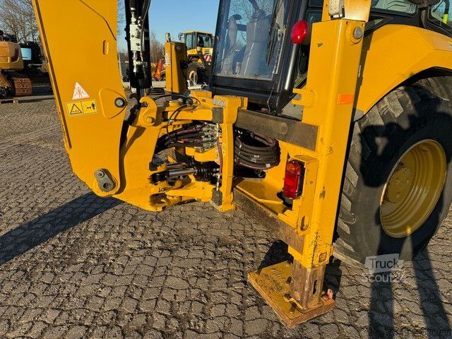 Escavatore gommato CATERPILLAR 432F2, 4+1 Schaufel, Telestiel, Palettengabel,AC
