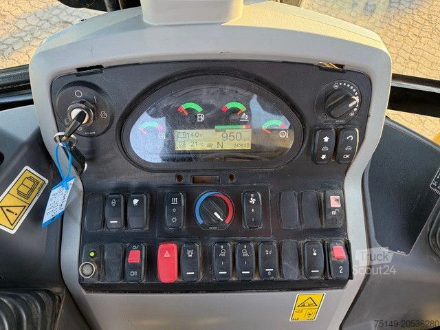 Escavatore gommato CATERPILLAR 432F2, 4+1 Schaufel, Telestiel, Palettengabel,AC