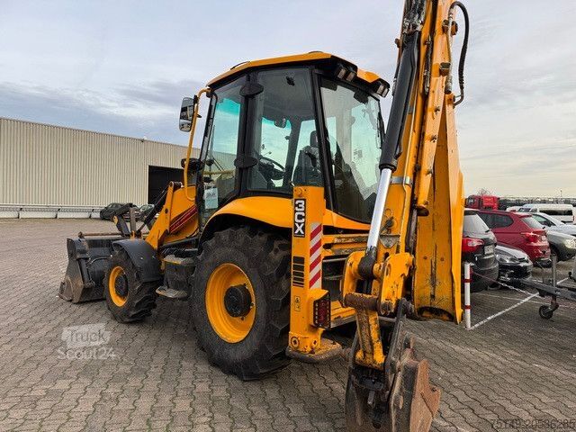 Rovoskopnalagalnik JCB 3CX, 4+1 Schaufel, Palettengabel, Telestiel, AC