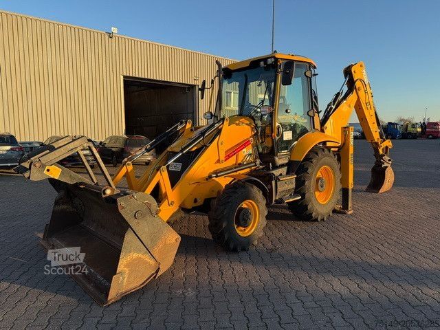 Rovoskopnalagalnik JCB 3CX, 4+1 Schaufel, Palettengabel, Telestiel, AC
