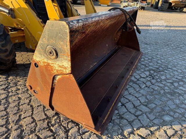 Ekskavators-iekrāvējs CATERPILLAR 432F2, 4+1 Schaufel, Telestiel, Klima, Löffel