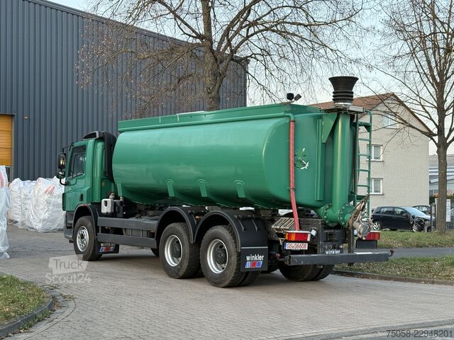 βυτιοφόρο φορτηγό DAF CF310 - 6x4 - Tankwagen - 1. Hd- EURO5