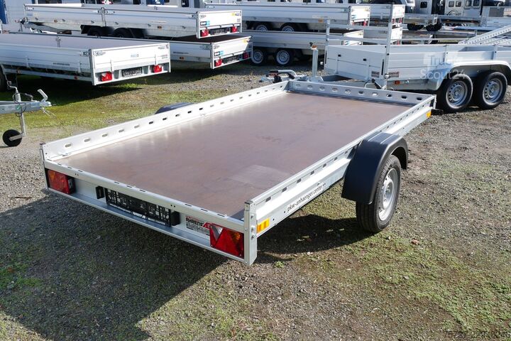 Pótkocsi Repo cPEDX100 750kg 304x159x10m Plattformanhä