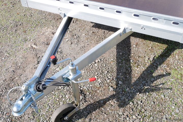 Pótkocsi Repo cPEDX100 750kg 304x159x10m Plattformanhä