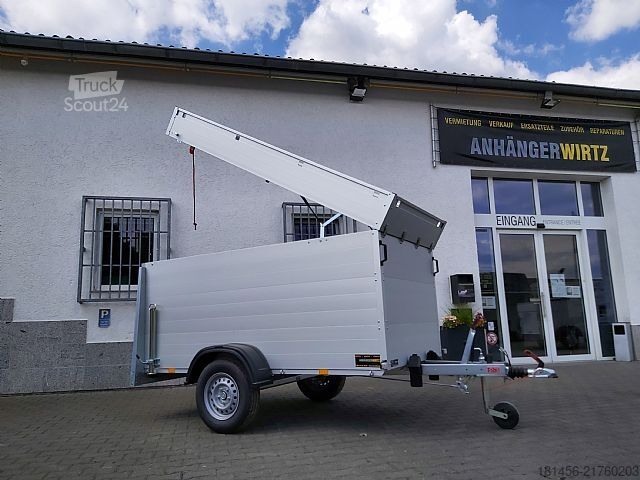 Caisse fermée (ou tôlé) Anssems GTB 1200 VT 2 251x125x118cm Alu Deckel direkt