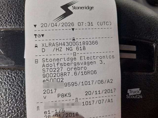 Chasis con cabina DAF XF 480 6x2*4