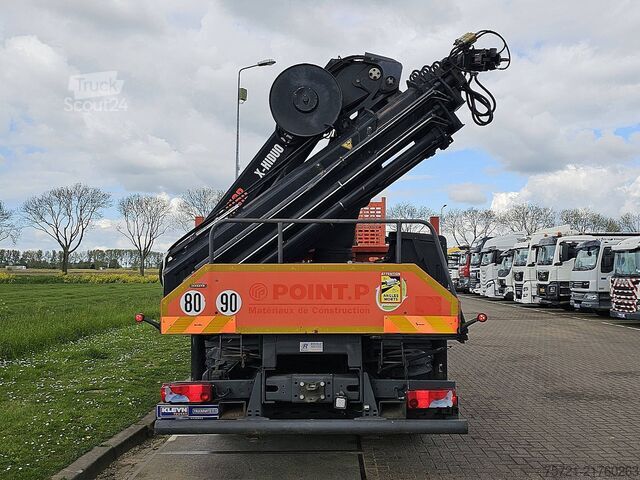 Atrelado da plataforma SCANIA P410 HIAB 258EP5