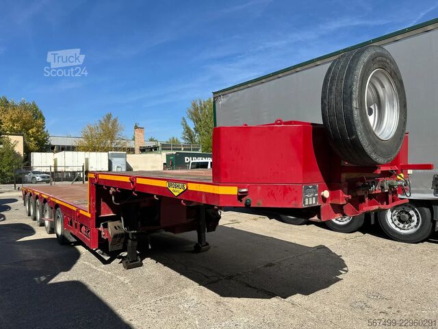 Platform römorku Broshuis 5 ABS D-68   Extendable Flatbed/Platform Semi-T...