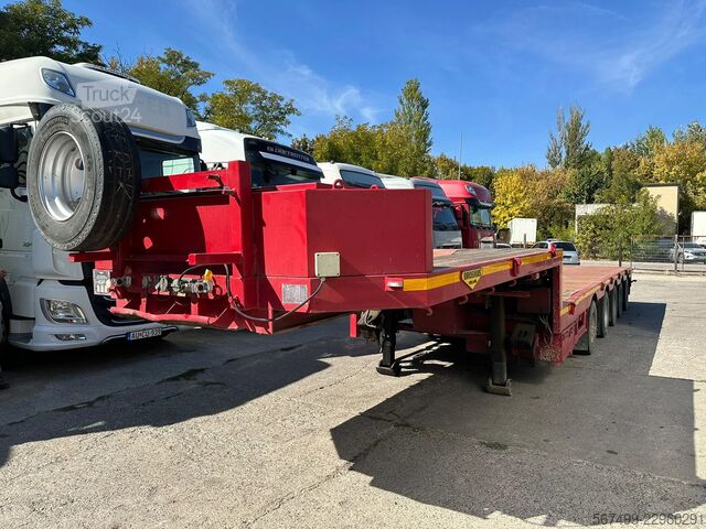 Platform römorku Broshuis 5 ABS D-68   Extendable Flatbed/Platform Semi-T...