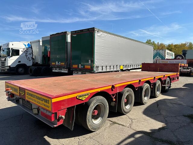 Platform römorku Broshuis 5 ABS D-68   Extendable Flatbed/Platform Semi-T...