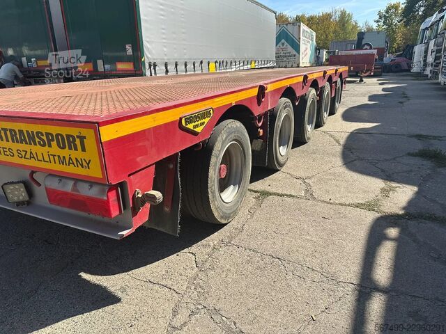 Platform römorku Broshuis 5 ABS D-68   Extendable Flatbed/Platform Semi-T...