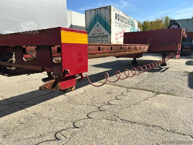 Platform römorku Broshuis 5 ABS D-68   Extendable Flatbed/Platform Semi-T...