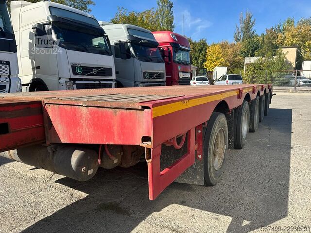 Platform römorku Broshuis 5 ABS D-68   Extendable Flatbed/Platform Semi-T...