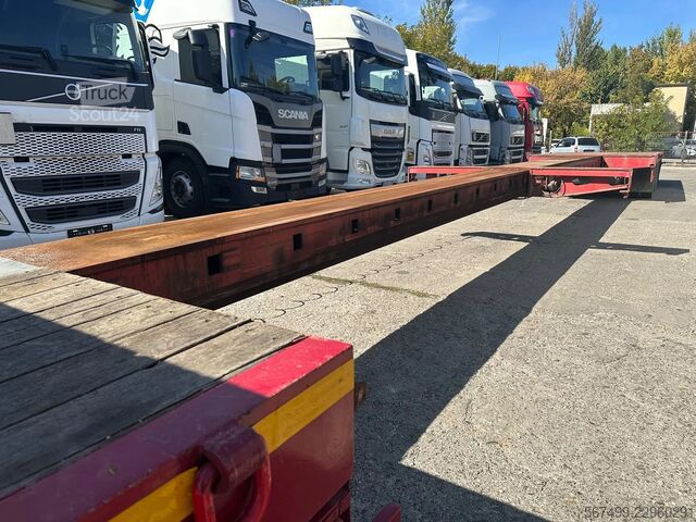 Platform römorku Broshuis 5 ABS D-68   Extendable Flatbed/Platform Semi-T...