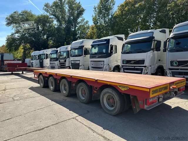 Platform römorku Broshuis 5 ABS D-68   Extendable Flatbed/Platform Semi-T...