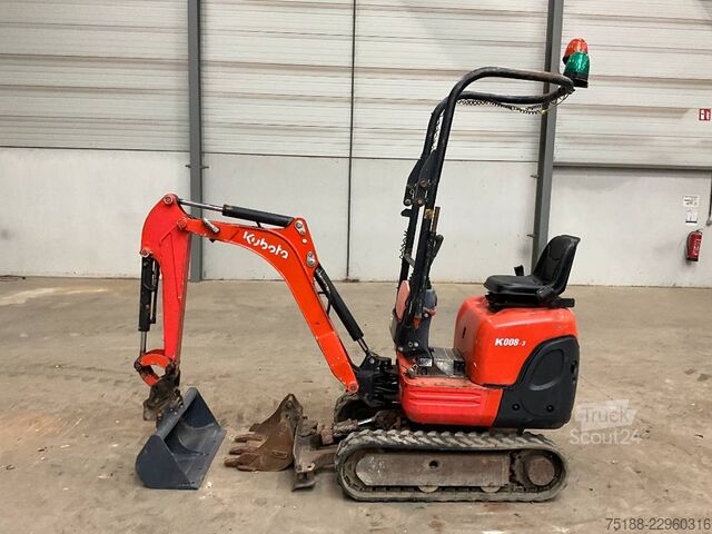 Minigraver Kubota K 008-3